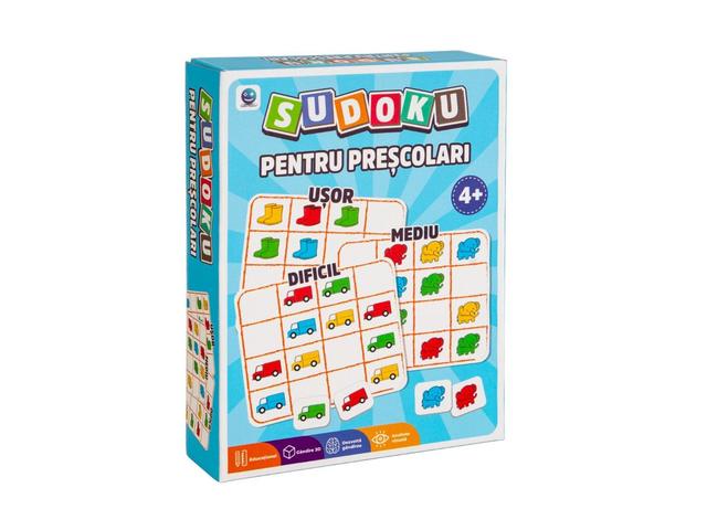 Joc de societate Sudoku pentru prescolari Smile Games