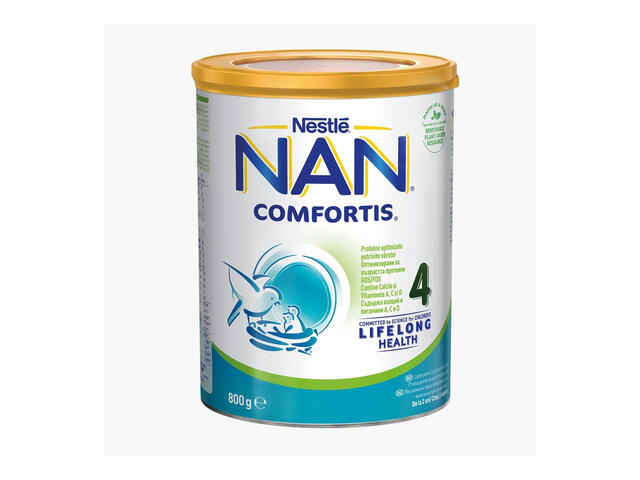 Formula de lapte praf copii Nestle Nan Comfortis 4, de la 2 ani, 800 g