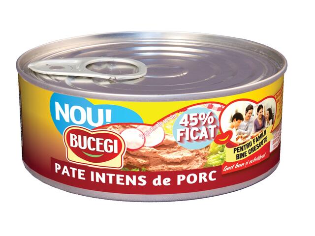 Bucegi Pate de porc cu 45% ficat120 g