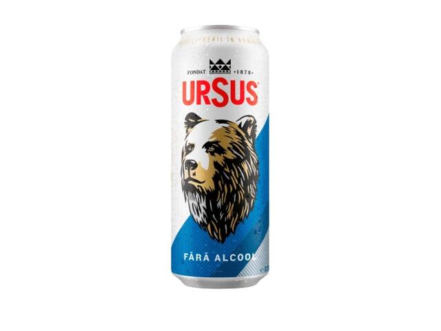 Ursus bere fara alcool doza 0.5 L