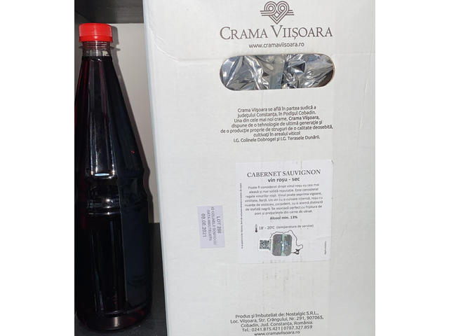 Vin rosu sec, Cabernet Sauvignon -  Crama Viisoara