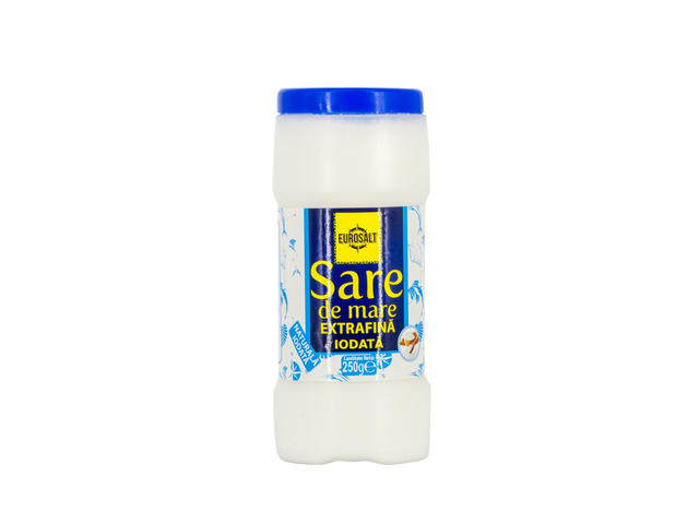 SARE DE MARE EXTRA FINA FLACON EUROSALT 250G