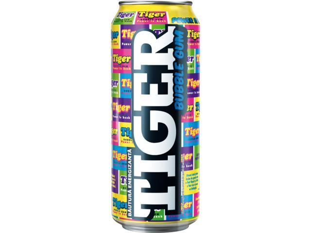 Tiger Energy Drink Bublle Gum  0,5L
