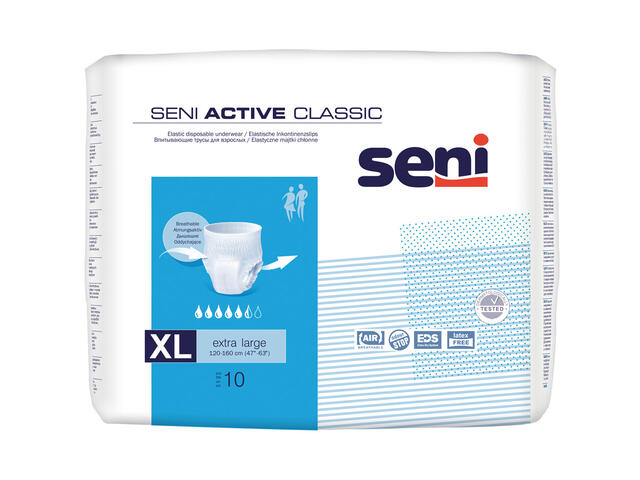 Seni Scutece adulti classic air extra large 10 buc