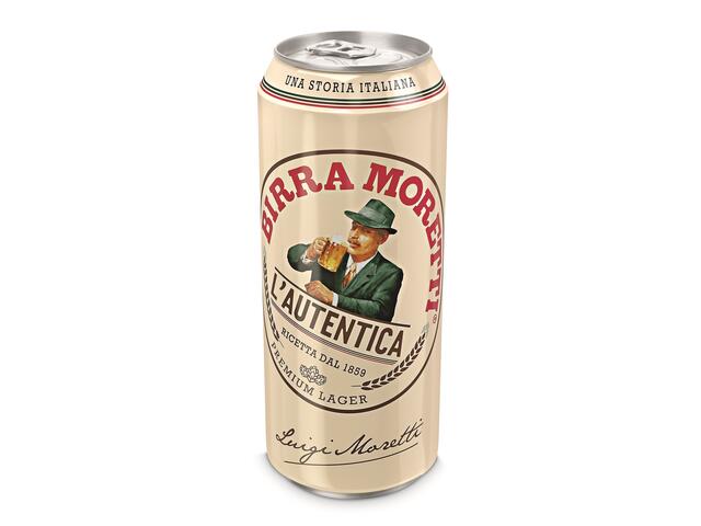 Bere Doza Birra Moretti 0.5L