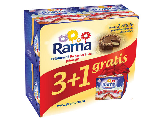 Margarina maestro 250g 3+1 Rama