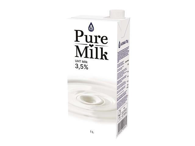 LAPTE UHT 3.5% 1L PURE MILK