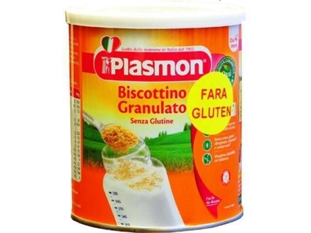 Plasmon biscuiti granulati fara gluten +4 luni 374 g