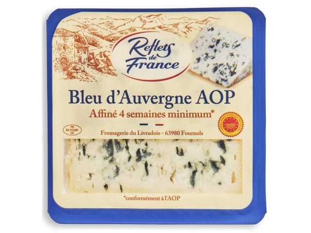 Branza Bleu D'Auvergne AOP, Reflets de France 125g