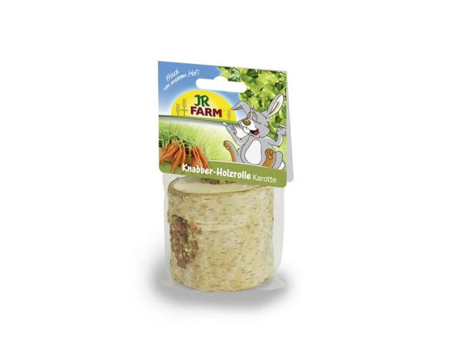 Trunchi de ros cu morcovi pentru rozatoare Jr Farm 150 g