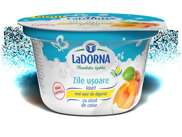 LaDorna iaurt caise fara lactoza 1,6% 150g