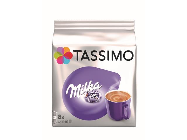 Capsule ciocolata calda Tassimo Jacobs Milka, 8 bauturi x 225 ml