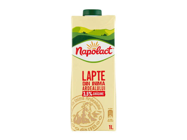 LAPTE 3.5% GRASIME NAPOLACT 1L