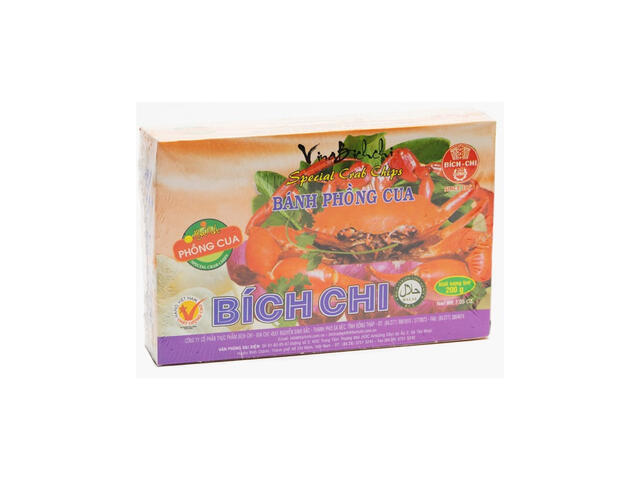 BICH CHI, chipsuri de crab, neprajite, 200 g