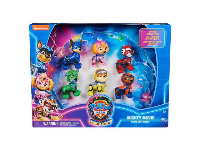 Pachet cadou cu 4 figurine Paw Patrol, Multicolor