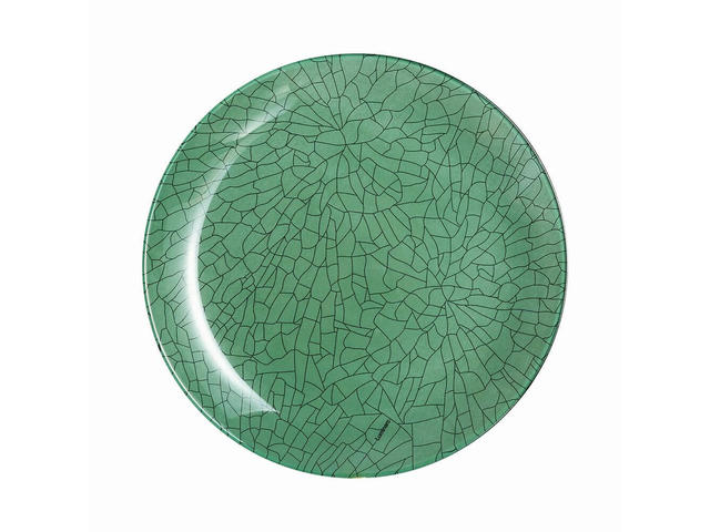 Farfurie desert Luminarc Mindy Green, sticla, 20.5 cm, Verde