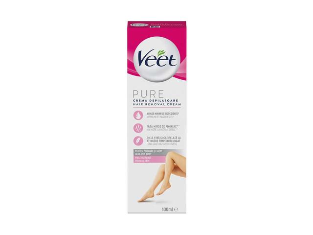 Veet Pure Crema epilatoare piele normala 100ml