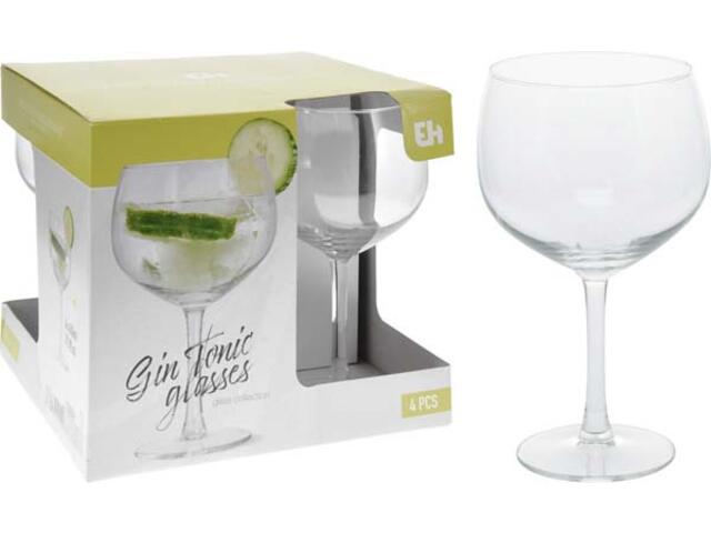 SET 4 PAHARE GIN 650ML