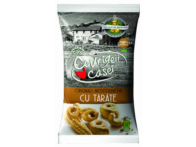 Covrigeii Casei Cu Tarate 100 G Alka