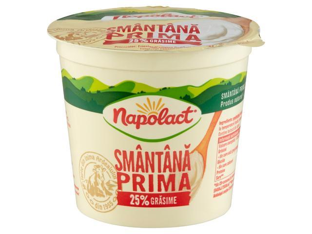 Napolact Smantana prima 25% grasime 300g