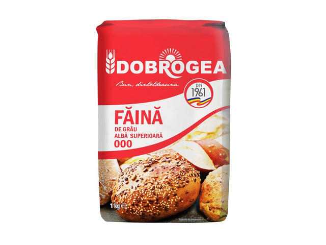 DOBROGEA FAINA ALBA SUPERIOARA 000 1KG