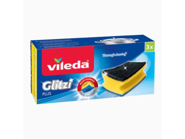 Bureti vase Vileda Glitzi Plus 3 bucati