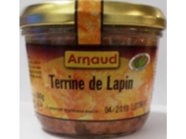 Terina de iepure Arnaud 180g
