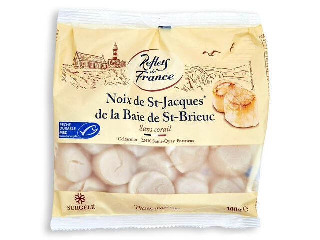 Carrefour Reflets de France – Carne de scoici Saint – Jacques din golful Saint-Brieuc 300g