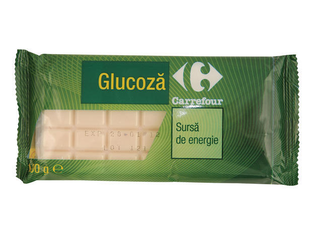 Tableta glucoza 100 g Carrefour