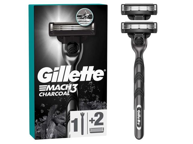 Rezerve Aparat De Ras Gillette Mach3 Charcoal, 8 Buc