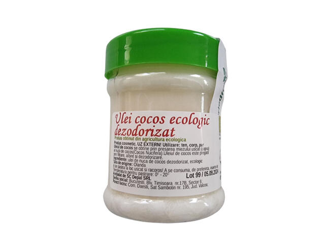 Ulei De Cocos 160 G Sunlit