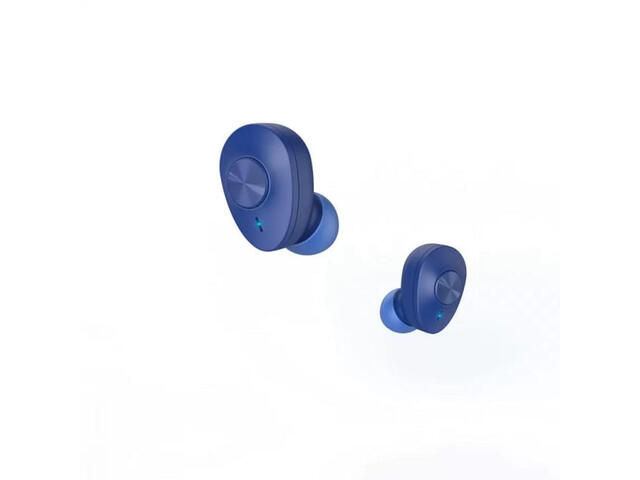 Casti fara fir  Hama Freedom Buddy, Bluetooth 5.3, TWS, autonomie 4 ore, albastru