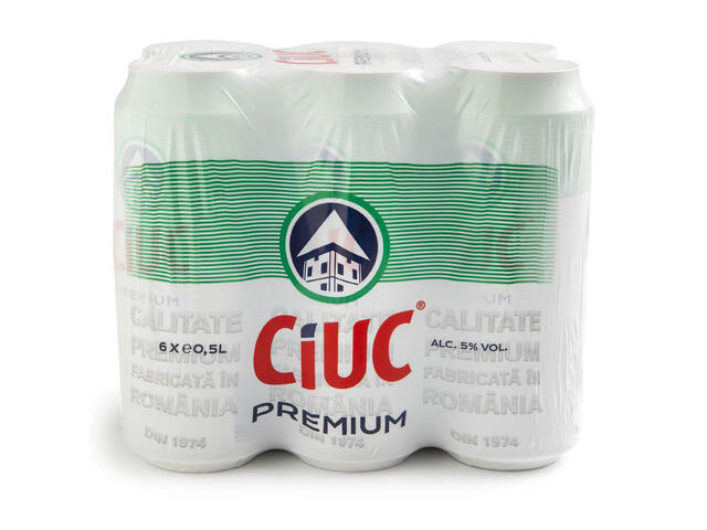 Ciuc Premium Bere Blonda Doza 6X500 ML