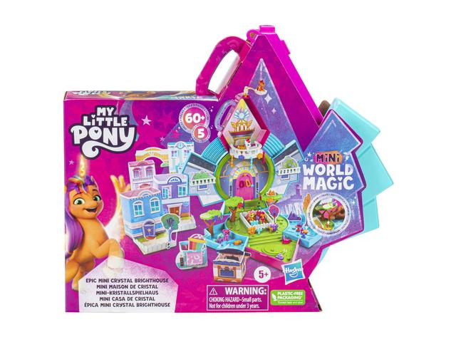 Set figurine My Little Pony Mini World Magic Crystal Brighthouse, plastic, Multicolor