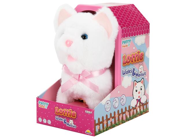 Jucarie de plus interactiva, Puffy Friends, pisicuta Lottie