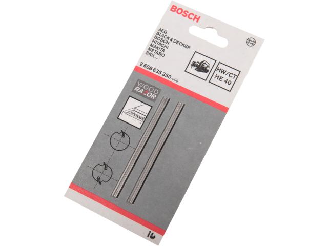 Set 2 cutite pentru rindea reversibila Bosch, 82,4 mm x 5,5 mm
