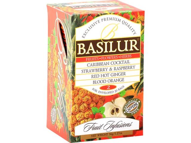 Basilur Infuzii Fructe Asortate  Vol. 2,45G