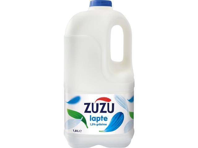 Lapte semidegresat 1.5% grasime Zuzu 1,8L