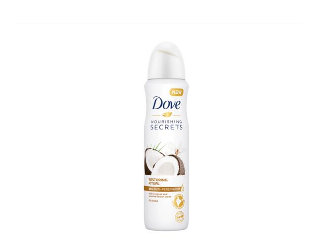 Antiperspirant Deo Dove Restoring Ritual Coconut 250Ml