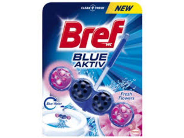 Odorizant Toaleta Blue Aktiv Fresh Flowers Bref 50 G