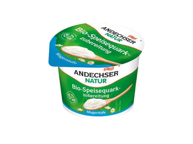 Andechser Natur Bio branza proaspata 0.2% grasime 250 g