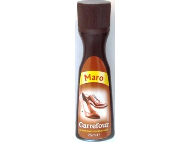 Crema maro pentru incaltaminte 75 ml Carrefour