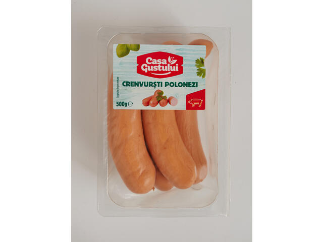 Casa Gustului  crenvursti polonezi 500 g