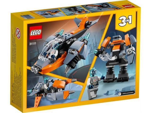 LEGO Creator 3 in 1 Drona Cibernetica 31111