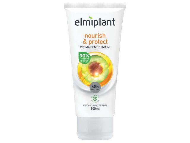 Crema pentru maini Elmiplant nourish & protect, 100ML