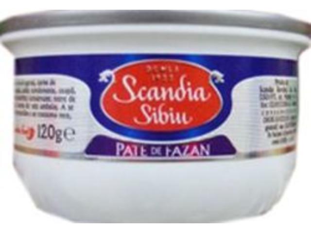 Scandia Sibiu pate cu ficat de fazan 120 g