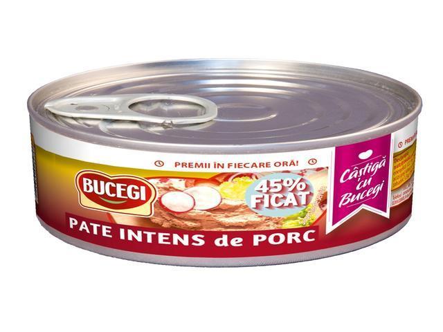 Pate de porc 45% ficat Bucegi 120 g