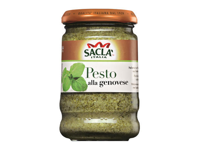 Sos pe baza de busuioc Pesto alla Genovese Sacla 190 g