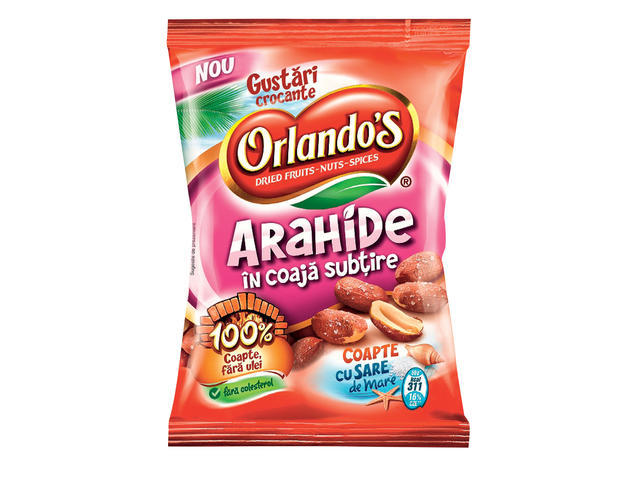 Arahide in coaja subtire Orlando'S 150g