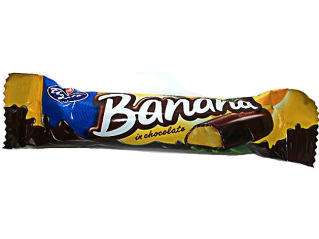 Baton Banana Cu Ciocolata Figaro 25G